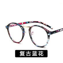 Load image into Gallery viewer, Computer Glasses eyeglasses frame women 2023 Spectacle Frames Optical Frames Clear Eyeware Women Round Clear Lens Fake Glasses