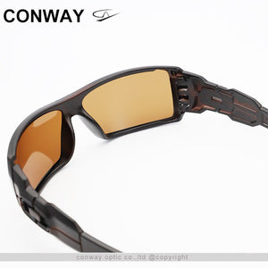 Conway Cycle Glasses UV Protection Men's Sports Sunglasses Rectangular TR90 Frame Brand Design Outdoor Mountain Goggles