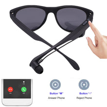 Carica l&#39;immagine nel visualizzatore di Gallery, Conway Earphone Sunglasses Bluetooth 4.1 Audio Headsets Voice Calling Driving Glasses Oval Smart Music Glasses for Women Men
