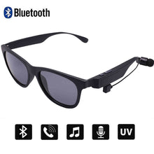 Carica l&#39;immagine nel visualizzatore di Gallery, Conway Earphone Sunglasses Bluetooth 4.1 Audio Headsets Voice Calling Driving Glasses Oval Smart Music Glasses for Women Men