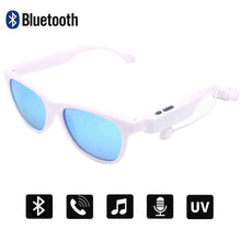 Carica l&#39;immagine nel visualizzatore di Gallery, Conway Earphone Sunglasses Bluetooth 4.1 Audio Headsets Voice Calling Driving Glasses Oval Smart Music Glasses for Women Men