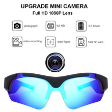 Load image into Gallery viewer, Conway Mini Camcorders Glasses Polarized Sports Video Sunglasses Camera&amp;Photo Recording Glasses Portable DVR Headsets Eyewear