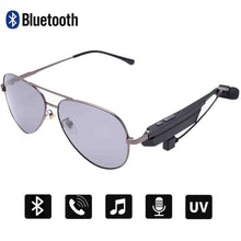 Load image into Gallery viewer, Conway Music Sunglasses Bluetooth Speaker Headsets with Single Earphone Smart Glasses Mens Pilot Driving Sun Glasses Polarized