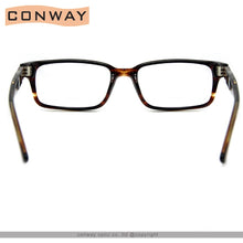 Load image into Gallery viewer, Conway Slim Rectangular Optical Glasses Frame Clear Lens for Men Quality Acetate Spectacles Eyeglasses with Case Europe Style