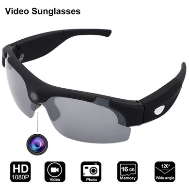 Conway Sports Sunglasses with Camera Shooting Glasses Eyewear HD 1080P Camcorder Headsets Outdoor Sun Glasses Photochromic
