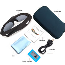Load image into Gallery viewer, Conway Sports Sunglasses with Camera Shooting Glasses Eyewear HD 1080P Camcorder Headsets Outdoor Sun Glasses Photochromic