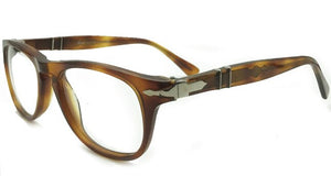 Conway Vintage Acetate Glasses Frame Round Unbreakable Arms Clear Lens Eyeglasses No Prescription with Case Cloth