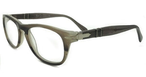 Conway Vintage Acetate Glasses Frame Round Unbreakable Arms Clear Lens Eyeglasses No Prescription with Case Cloth