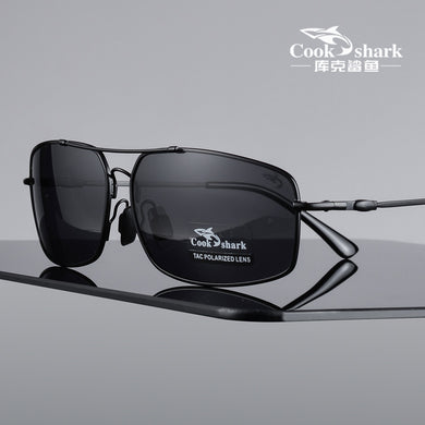 Cook Shark 2025 Men's Sunglasses Sunglasses Men's hipsters Driving Polarizers Sunglasses Drivers Driving Glasses