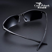 Load image into Gallery viewer, Cook Shark 2025 aluminum magnesium sunglasses men&#39;s sunglasses HD polarized driving driver glasses tide