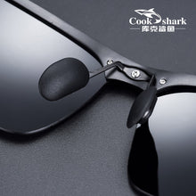 Load image into Gallery viewer, Cook Shark 2025 aluminum magnesium sunglasses men&#39;s sunglasses HD polarized driving driver glasses tide