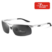 Load image into Gallery viewer, Cook Shark 2025  aluminum magnesium sunglasses men's sunglasses HD polarized driving driver glasses tide