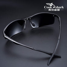 Load image into Gallery viewer, Cook Shark 2025  aluminum magnesium sunglasses men's sunglasses HD polarized driving driver glasses tide