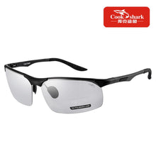 Load image into Gallery viewer, Cook Shark 2025  aluminum magnesium sunglasses men's sunglasses HD polarized driving driver glasses tide