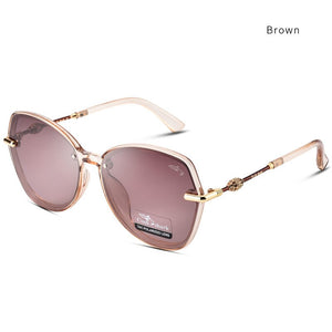 Cook Shark 2025 big frame sunglasses ladies Korean version of tide sunglasses polarized driving UV protection glasses
