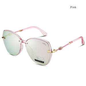 Cook Shark 2025 big frame sunglasses ladies Korean version of tide sunglasses polarized driving UV protection glasses
