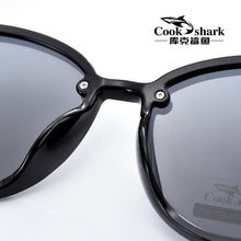 Load image into Gallery viewer, Cook Shark 2025 big frame sunglasses ladies Korean version of tide sunglasses polarized driving UV protection glasses