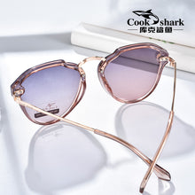 Load image into Gallery viewer, Cook Shark 2025 sunglasses ladies sunglasses HD polarized driving hipster glasses fashion