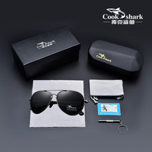 Load image into Gallery viewer, Cook Shark 2025 sunglasses men&#39;s sunglasses color polarized driving driver toad glasses tide