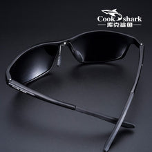 Load image into Gallery viewer, Cook Shark 2025 sunglasses men&#39;s sunglasses polarized driving driver hipster aluminum magnesium mirror