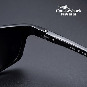 Cook Shark 2025 sunglasses men's sunglasses polarized driving driver hipster aluminum magnesium mirror