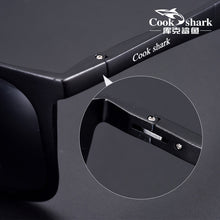 Load image into Gallery viewer, Cook Shark 2025 sunglasses polarized sunglasses for men and women Korean driver hipster glasses