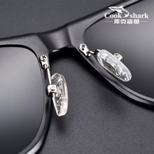 Load image into Gallery viewer, Cook Shark 2025 sunglasses polarized sunglasses for men and women Korean driver hipster glasses