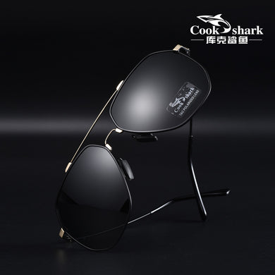 Cook Shark 2025 Polarized Sunglasses Men's Special Glasses for Drivers Change Color Day and Night Sunglasses Men