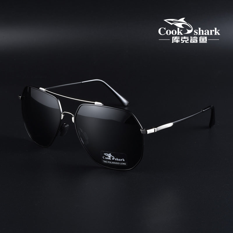 Cook Shark 2025 Polarized Sunglasses Men's Special Glasses for Drivers Change Color Day and Night Sunglasses Men