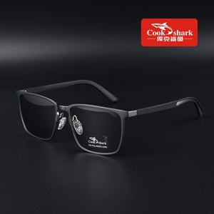 Cook Shark 2025 sunglasses men's sunglasses HD polarized driving drivers color glasses tide