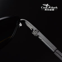 Load image into Gallery viewer, Cook Shark 2025 polarized sunglasses men&#39;s sunglasses special driver day and night glasses tide