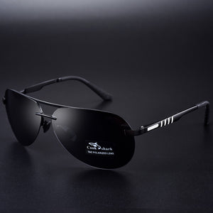 Cook Shark Men's Sunglasses Sunglasses Men's Influx of People Driving Polarized Blue Glasses Sunglasses Drivers Driving Glasses