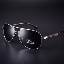 Load image into Gallery viewer, Cook Shark Men&#39;s Sunglasses Sunglasses Men&#39;s Influx of People Driving Polarized Blue Glasses Sunglasses Drivers Driving Glasses