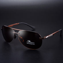 Load image into Gallery viewer, Cook Shark Men&#39;s Sunglasses Sunglasses Men&#39;s Influx of People Driving Polarized Blue Glasses Sunglasses Drivers Driving Glasses