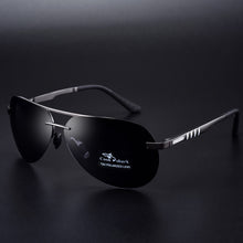 Load image into Gallery viewer, Cook Shark Men&#39;s Sunglasses Sunglasses Men&#39;s Influx of People Driving Polarized Blue Glasses Sunglasses Drivers Driving Glasses