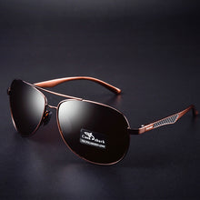 Load image into Gallery viewer, Cook Shark Men&#39;s Sunglasses Sunglasses Men&#39;s Influx of People Driving Polarized Blue Glasses Sunglasses Drivers Driving Glasses