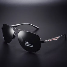 Load image into Gallery viewer, Cook Shark Men&#39;s Sunglasses Sunglasses Men&#39;s Influx of People Driving Polarized Blue Glasses Sunglasses Drivers Driving Glasses