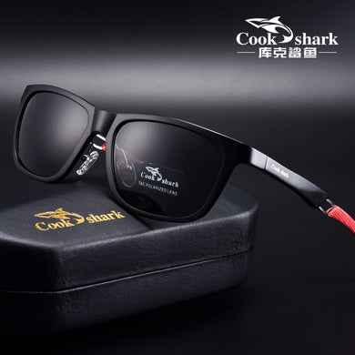 Cook Shark Men's Sunglasses Sunglasses Men's Polarized Trends Eyes Special for Driving 2025 Glasses
