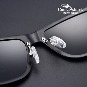 Cook Shark Men's Sunglasses Sunglasses Men's Polarized Trends Eyes Special for Driving 2025 Glasses