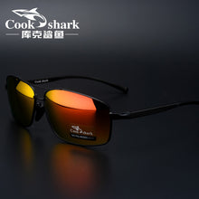 Load image into Gallery viewer, Cook Shark Color Changer Sunglasses Men&#39;s Sunglasses Tidal Polarization Driver&#39;s Mirror Driving Night Vision Glasses