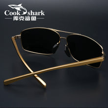 Load image into Gallery viewer, Cook Shark Color Changer Sunglasses Men&#39;s Sunglasses Tidal Polarization Driver&#39;s Mirror Driving Night Vision Glasses