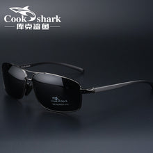 Load image into Gallery viewer, Cook Shark Color Changer Sunglasses Men&#39;s Sunglasses Tidal Polarization Driver&#39;s Mirror Driving Night Vision Glasses
