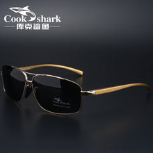 Load image into Gallery viewer, Cook Shark Color Changer Sunglasses Men&#39;s Sunglasses Tidal Polarization Driver&#39;s Mirror Driving Night Vision Glasses