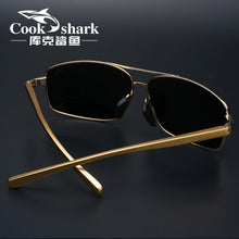 Load image into Gallery viewer, Cook Shark  Color Changer Sunglasses Men's Sunglasses Tidal Polarization Driver's Mirror Driving Night Vision Glasses