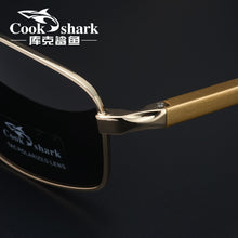 Load image into Gallery viewer, Cook Shark  Color Changer Sunglasses Men's Sunglasses Tidal Polarization Driver's Mirror Driving Night Vision Glasses