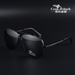 Cook Shark Men's Sunglasses Trends Driving Glasses Polarized Sunglasses Men's UV Protection
