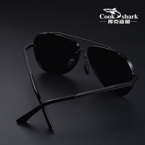 Cook Shark Men's Sunglasses Trends Driving Glasses Polarized Sunglasses Men's UV Protection