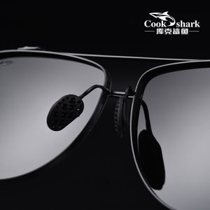 Cook Shark Men's Sunglasses Trends Driving Glasses Polarized Sunglasses Men's UV Protection