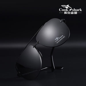 Cook Shark Men's Sunglasses Trends Driving Glasses Polarized Sunglasses Men's UV Protection