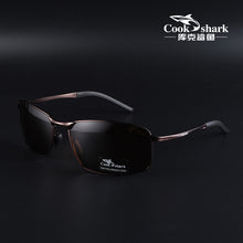Load image into Gallery viewer, Cook Shark Polarized Sunglasses Men&#39;s Drivers Driving Glasses Trend Sunglasses Men&#39;s UV Protection Men&#39;s Glasses